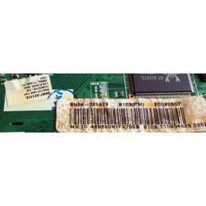 MAIN / SAMSUNG BN94-02597E / BN41-01149A / BN97-03117E / PANEL LTF460HF06 A04 / MODELOS LN46B630N1F / LN46B630N1FXZA SS02