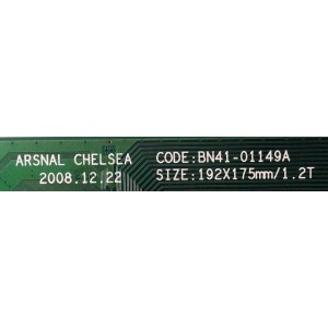 MAIN / SAMSUNG BN94-02597E / BN41-01149A / BN97-03117E / PANEL LTF460HF06 A04 / MODELOS LN46B630N1F / LN46B630N1FXZA SS02