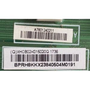MAIN / VIZIO 756TXHCB02K0150 / 715G8320-M01-B00-004T / XHCB02K015 / XHCB02K015020Q / PANEL PANEL TPT430H3-FHBN10 REV:SA8E / MODELOS D43F-E1 LTTUVNLT / D43F-E1