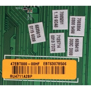 MAIN ORIGINAL PARA TV LG / NUMERO DE PARTE EBT63078506 / EAX65684603 / EAX65684603(1.4) / 62605502 / PANEL LC490EQE (XG)(F2) / MODELO 49UB8500-UA / 49UB8500-UA.AUSWLJR