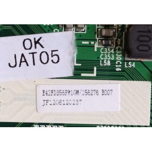 T-CON / HISENSE 156276 / RSAG7.820.4736 / ROH / JF1206120237 / PANEL HE420FD-B56\PW1 / MODELO 42K316DW