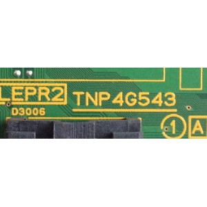 MAIN / PANASONIC TNP4G543KF / TNP4G543 / E89382 / PANEL V320BJ6-LE1 REV.B1 / MODELO 32"