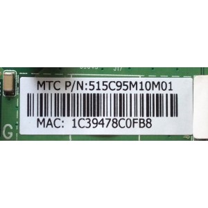 MAIN / JVC 515C95M10M01 / 691V0A00210 REV:1J / VTV-L65730 REV:1 / 91URZV10010 / 4500237611 / PANEL LC546PU2L02 / MODELO LT-55MA875 	