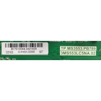 MAIN / FUENTE (COMBO) / TOSHIBA B17010044 / TP.MS3553.PB789 / 3MS553LC5NA.02 / E239218 / 32D1630 / MODELO 32L310U18