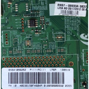 MAIN PARA TV SAMSUNG / NUMERO DE PARTE BN94-05625Z / BN97-06933A / BN41-01812A / BN9405625Z / PANEL LTJ400HF04-V / MODELO UN40ES6150 / UN40ES6150FXZA TS01