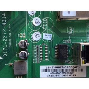 MAIN / VIZIO 3647-0602-0150 / 0171-2272-4314 / 3647-0602-0395 / 08M696C3M09284E / PANEL LC470WUH(JE)(A1) / LC470WUH-JEA1 / MODELOS E472VLE LAQKLTAN / E472VLE LATKLTAN	