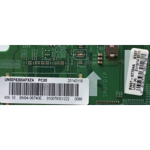 MAIN / SAMSUNG BN94-06740E / BN41-01958B / BN97-07704A / PARTE SUSTITUTA BN94-06323X / PANEL CY-HF500CSMV1H / MODELOS UN50F6300AFXZA NH02 / UN50F6300AF
