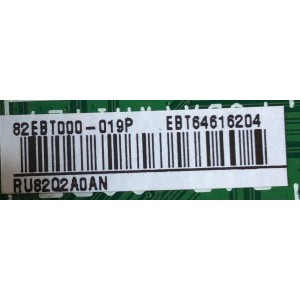 MAIN / LG EBT64616204 / EAX67146203(1.1) / 64616204 / DISPLAY HV550QUB-N4D / PANEL HC550EGG-ABSR1-214X / MODELO 55UJ6520-UD.BWMTLJR	