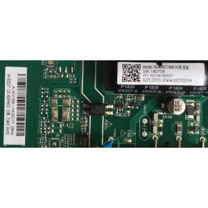 MAIN / FUENTE (COMBO) / HISENSE A18073881 / M182037 / TP.SR.PB701 / M180708 / LSC400HN02 / HU40N2176MF.N.80 / PANEL JHD400N2F31-TX / MODELO 40EU3000	