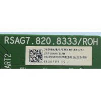 MAIN / HISENSE 242984 / 242984/B/1/3TE43G184123 / HU43N3030UWR(1011)/232438 / RSAG7.820.8333/ROH / PANEL HD426K3U61-L4K1 / MODELO 43R7E	