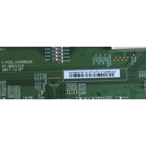 T-CON / SHARP 44-9771477O / 44-97714770 / 47-6021218 / HV650QUBF90 / C-PCB-HV650QUB / MV-0S E8844144-9771477O / PANEL`S HD650S1U71\S0\GM\ROH / HD650S1U71-L1\S0\GM\CKD\ROH / MODELOS LC-65Q6020U / LC-65Q7300U 65G182902 / LC-65Q7300U 65G182789 / LC-65Q7370U