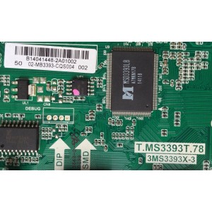 MAIN / SANYO B14041448 / 02-MB3393-CQS004 / T.MS3393T.78 / 3MS3393X-3 / PANEL V500HJ1-LE8 REV.C1 / MODELO DP50E44 P50E44-01	