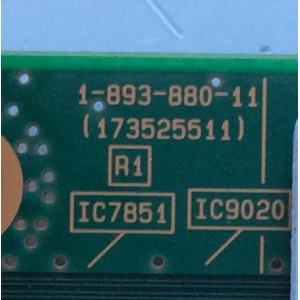 MAIN / SONY A-2071-528-A / A2071528A / 1-893-880-11 / 173525511 / NOTA: ENTRADA DE SINTONIZADOR ESPECIAL PANEL T550HVF06.0 / MODELO KDL-55W800C	
