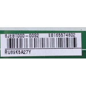 MAIN/ LG EBT65574802 / EAX67872805(1.1) / 8JEBT000-00S2 / PANEL NC650DQG-AAGX1 / MODELO 65UK6090PUA BUSVLOR	