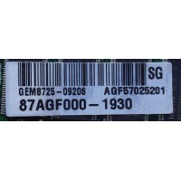 MAIN / LG AGF57025201 / LA89A DVDP / EAX41595902(2) / SUSTITUTA EBU43499001 / PANEL LC320WX1 (SA)(A1) / MODELO 32LG40-UA AUSQLH	