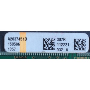 MAIN / SONY A-2037-451-D / A2037451D / 173457424 / 1-889-202-24 / 307R / PANEL ND4S600DNX0101 / MODELO KDL-60W630B	
