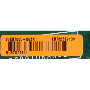 MAIN / LG EBT62639103 / EAX65085601(1.2) / EBR77017801 / PANEL LN54M550060V12 / MODELO 55LP645H-UH.BUSULJR	