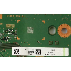 MAIN / SONY A-1811-291-A / 1-883-754-61 / A1811291A / A1811291A 342D / PANEL FDMY460LT01 / MODELOS KDL-46NX720 