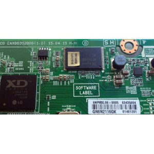 MAIN / LG EBU63435004 / EAX66302806 / 63435004 / EAX66302806(1.0) / 6NPMXL06-0005 / 81481201 / PANEL HC400DUN-VCKN9-214X / MODELO 40LX340H-UA / 40LX340H-UA.AUSJLJM
