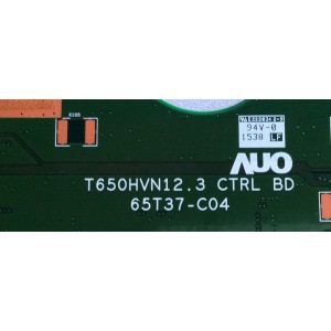 T-CON / SONY 55.65T30.C02 / T650HVN12.3 / 5565T30C02 / 65T37-C04 / PANEL T650HVF05.1 / MODELO KDL-65W850C