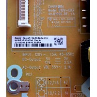 FUENTE DE PODER / SANYO N0AB3EJ00004 / 4H.B1090.381/A / BK.01109.K03 / NOAB3EJ00004 / B109-K03 / PANEL T390HVN01.0 / MODELOS DP39842 P39842-04 / FVM3982 P39842-05