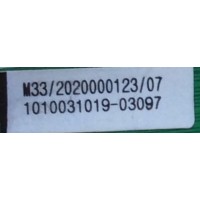 MAIN / ELEMENT 1010031019 / MS33930-ZC01-01 / 515C33930M33-1 / 2020000123 / E254215 / PANEL LSC400H10 / MODELOS ELEFW408 LE-40G36Y / ELEFW408 