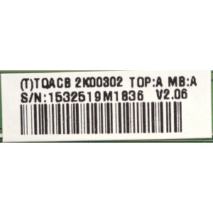 MAIN / VIZIO /( BALUM DAÑADO ) / CBPFTQACB2K003 / TQACB2K003 / 715G3711-M01-000-004K / (T)TQACB2K00302/  PANL'S  LC260EXN-SCB1 / LG / MODELO M260VA LTMPGGAL