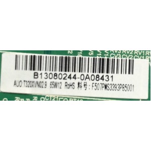 MAIN / FUENTE / (COMBO) / APEX  / B13080244 / TP.MS3393.P85 / F507PMS3393P85001 / PANEL T320XVN02.9 / MODELO LE3245M