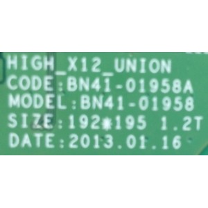 MAIN / SAMSUNG / BN94-06167F / BN97-07073Z / 20130725 / PANEL  CY-HF600CSSV1H / MODELO UN60F6300AFXZA  / UN60F6300AFXZA HS01
