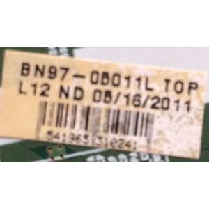 MAIN / SAMSUNG / BN94-04751P / BN9404751P / BN94-04751P /  PANEL  LTJ400HF01-J / MODELO UN40D6000SF