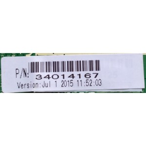 MAIN / FUENTE / (COMBO) ELEMENT /34014167 / CV3393BH-U39 / 34014167 / PANEL LSC400HM10 / MODELOS ELEF408 / ELEFW408 J6G5M
