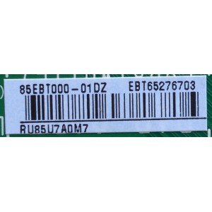 MAIN / LG / EBT65276703 / EAX67895403 (1.0) / 85EBT000-01DZ / 171222 H. J. H. / PANEL LC750EQF(FL)(M1) / MODELO 75SK8070AUB