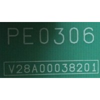 FUENTE DE PODER / TOSHIBA / 75006107 / PE0306D / V28A00038201 / E-568 / V28A00038300 / PANEL LC420WX5 / MODELOS 42HL67 / 42HL17