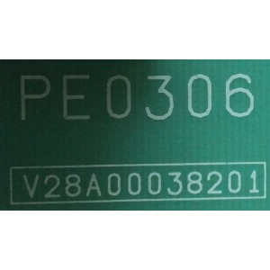 FUENTE DE PODER / TOSHIBA / 75006107 / PE0306D / V28A00038201 / E-568 / V28A00038300 / PANEL LC420WX5 / MODELOS 42HL67 / 42HL17