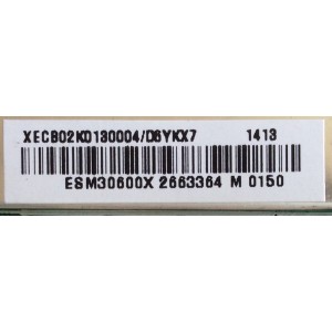 MAIN / VIZIO / 756XECB02K013 / XECB02K0130004 / 715G6381-M01-000-004I / ES M30600X / PANEL TPT390J1-HVN04 / MODELO E390-A1 LTYWNQAQ
