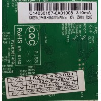 MAIN / FUENTE / (COMBO) / UPSTAR / C14030167 / TP.MS3393.PB851 / KM0315LDPH04-H03 / IRZS1403001 / ST3151A05-5 / PANEL MT3151A05-3-XC-1 / MODELO P32EWX