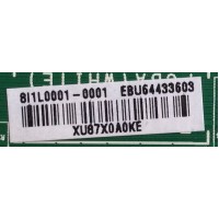 MAIN / LG / EBU64433603 / EAX67848002(1.0) / 8I1L0001-0001 / PANEL NC320DXG ABGX2 / MODELO 32LK610BPUA