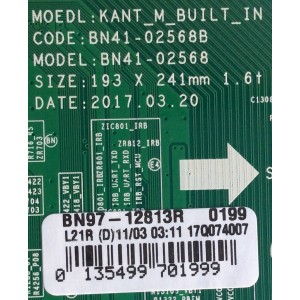 MAIN / SAMSUNG / BN94-12657N / SAMSUNG  BN94-12657N / BN97-12813R / BN41-02568B / MODELO UN65MU7500FXZA AB04