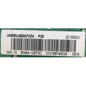 MAIN PARA TV SAMSUNG / NUMERO DE PARTE BN94-12873C / BN97-14047C / BN41-02662A / BN9412873C / PANEL CY-NN065HGLV2H / CY-NN065HGLV8H / DISPLAY LSF650FN08-N01 / MODELOS UN65NU6070FXZA / UN65NU6080FXZA / UN65NU6900FXZC / UN65NU6950FXZA / UN65NU6900FXZA FA01