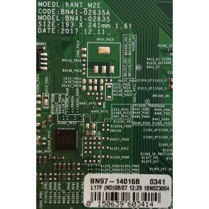 MAIN / SAMSUNG / BN94-12842B / BN97-14016B / BN41-02635A / MODELO UN55NU7400FXZX