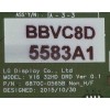 T-CON / LG / 5583A / 6870C-0565B / BBVC8D / MODELO V16 32HD DRD VER 0.1