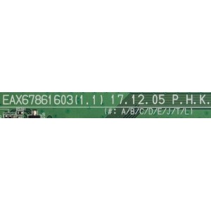 MAIN / LG / EBT65139702 / 64565702 / EAX67861613(1.1) / MODELO 65SK8000AUB