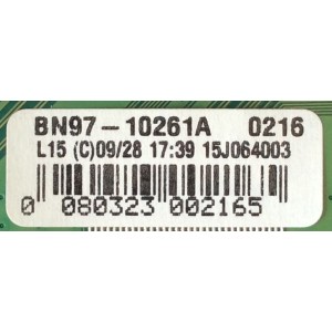 MAIN / SAMSUNG / BN94-10059U / BN97-10261A / BN41-02356C / PARTES SUSTITUTAS BN94-09118A / MODELO UN55JS850DFXZA TH01