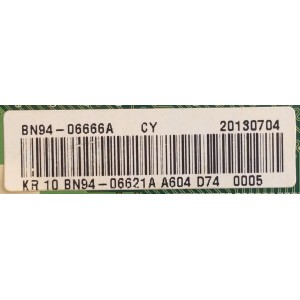 T-CON / SAMSUNG / BN94-06666A / BN94-06621A / BN41-02076A / MODELO UE55F9000ST