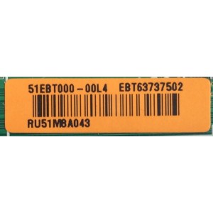 MAIN /LG / EBT63737502 / EAX66208202 / 51EBT000-00L4 / MODELOS 65UF8500-UB.AUSYLJR / 65UF8500-UB.BUSYLJR