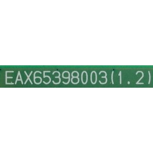 MAIN / LG / EBT62914402 / 62364608 / EAX65398003 / MODELO 42LY570H-UA