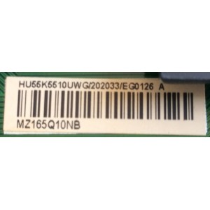 MAIN / SHARP / 202033 / HU55K5510UWG / RSAG7.820.6591/ROH / PANEL HE550IU-B2/T1/52/GM/ROH / MODELO LC-55N620CU