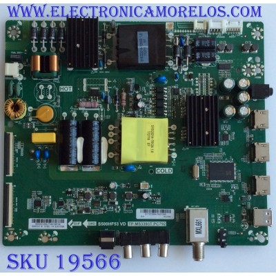 MAIN / FUENTE / (COMBO) / INSIGNIA / 6050S1200 / TP.MS3393T.PC79 / 6050S1200L / PANEL S500HF53 / MODELO NS-50D510NA17
