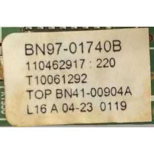 MAIN / SAMSUNG / BN94-01433B / BN97-01740B / BN41-00904A / PANEL LTA400HA04 / MODELO LNT4081FX/XAA SN01