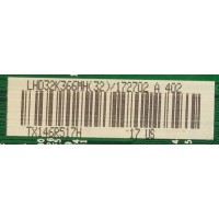 MAIN / HISENSE / 172699 / RSAG7.820.5500/ROH / 172702 / LHD32K366MH / PANEL HE315GH-E71 / MODELO LHD32K366MH